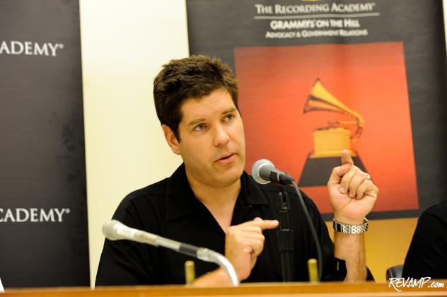 GRAMMY Award-winning record producer Matt Serletic speaks to various members of Congress.